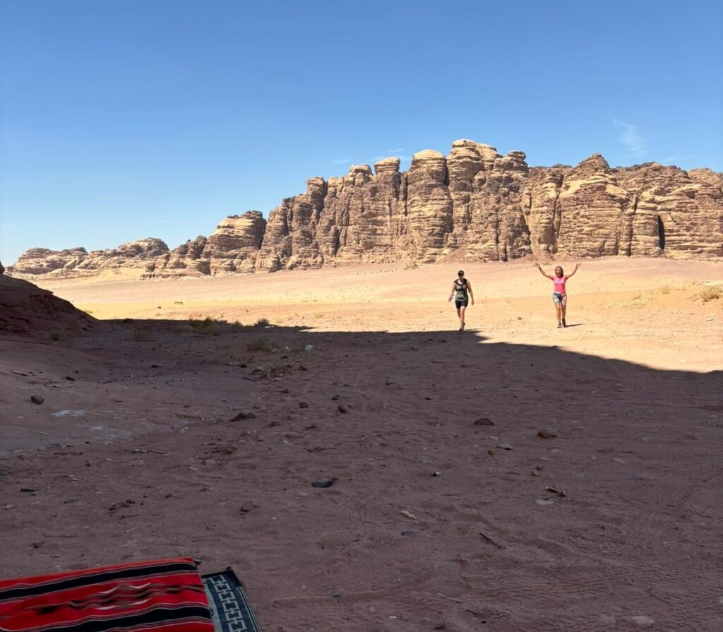Wandelen in de Wadi Rum - Jordanie - Jordan Trail sectie 802 Wandelen in de Wadi Rum - Jordanie - Jordan Trail sectie 802
