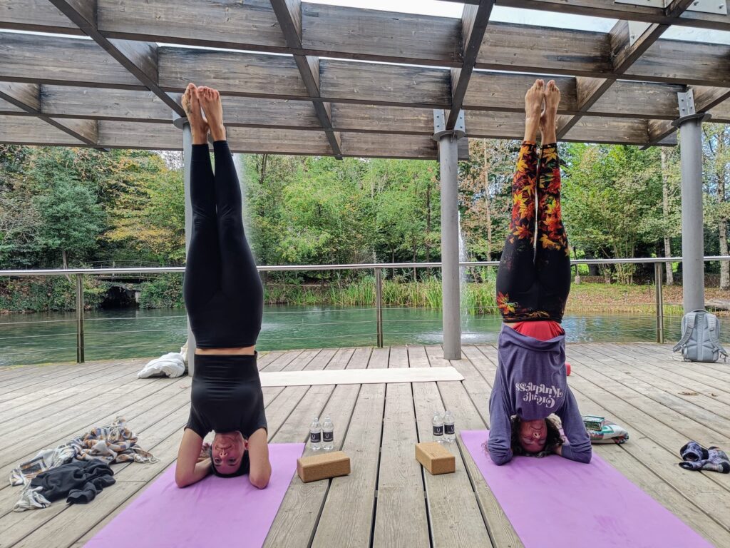 Yoga in Jardin Botanico Atlantico - Gijon - Spanje Yoga in Jardin Botanico Atlantico - Gijon - Spanje