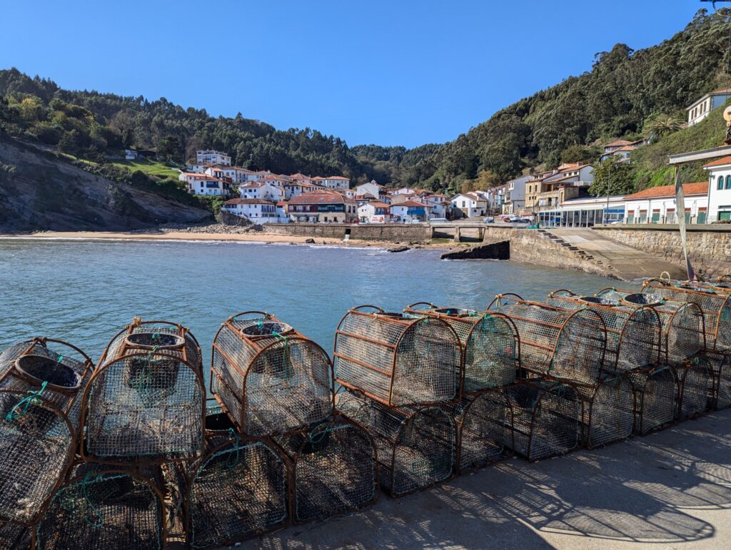 Tazones - Vissersdorp nabij Gijon, Spanje Tazones - Vissersdorp nabij Gijon, Spanje