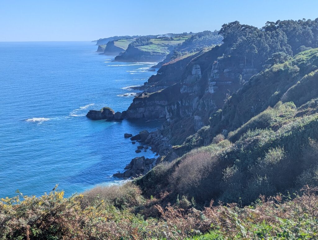 Costa Verde nabij Gijon - Asturië Spanje Costa Verde nabij Gijon - Asturië Spanje