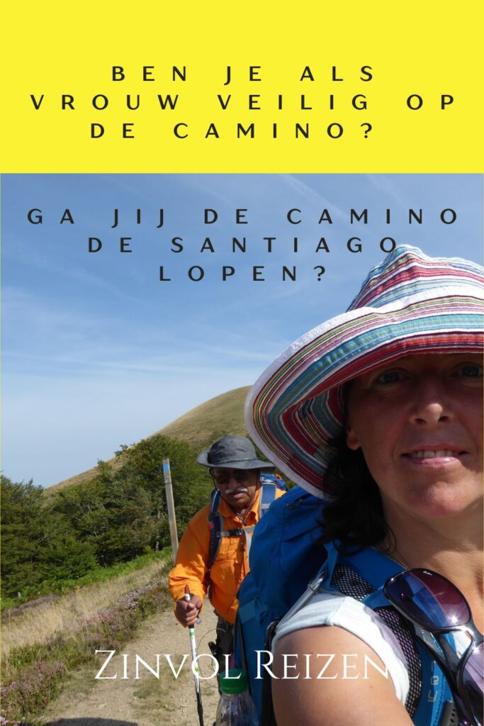 Pin ben je als vrouw veilig op de camino